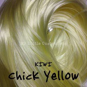Dolltress Stormy Blonde - Kiwi Nylon Doll Hair for rerooting Dolls