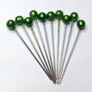 
                
                    Load image into Gallery viewer, Emerald Hair Pins
                
            